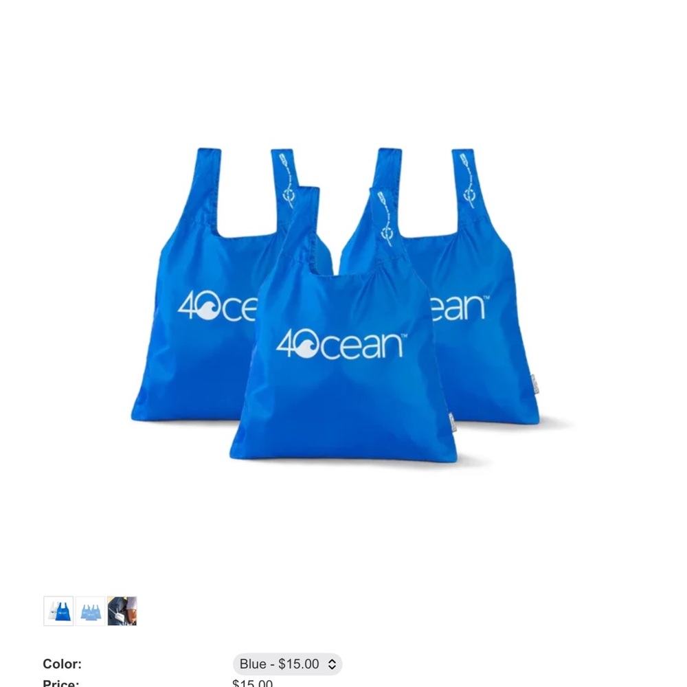 4 Ocean reuseable tote NWT
